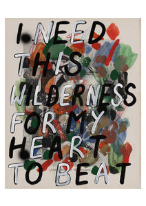 Adam Bridgland - I Need This Wilderness For My Heart To Beat