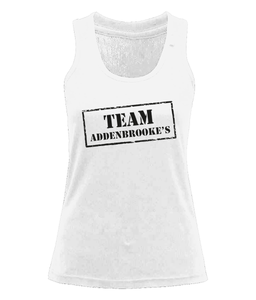 Team Addenbrooke's fitted fitness vest