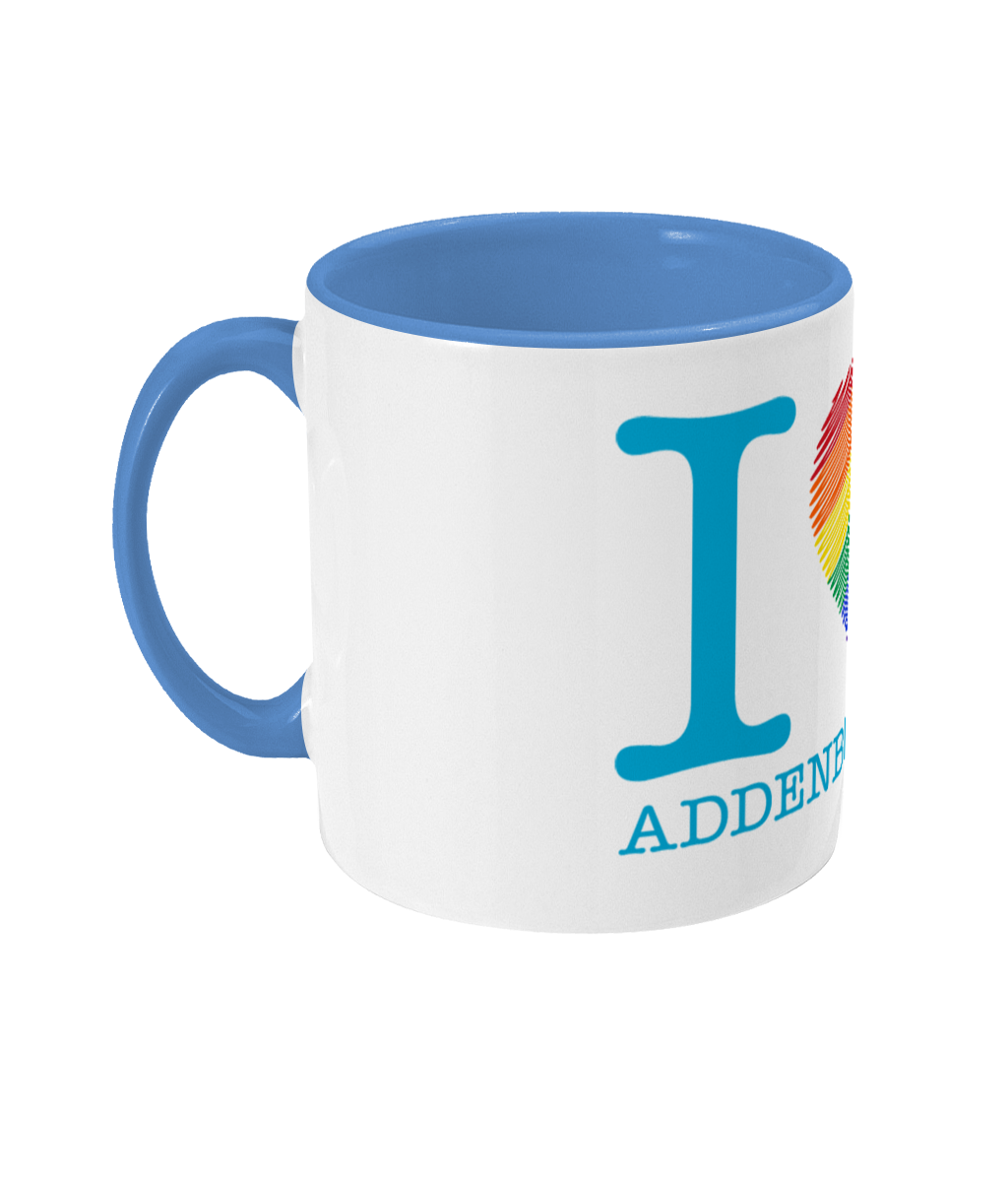 Two Toned I Love Addenbrooke's Mug